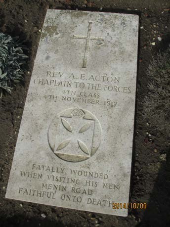 Acton headstone